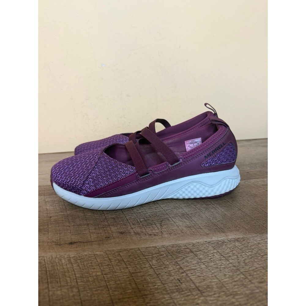 Merrell Amaranth Purple Mary Jane Sneakers J45704 Walking Shoes Sporty Women 8.5